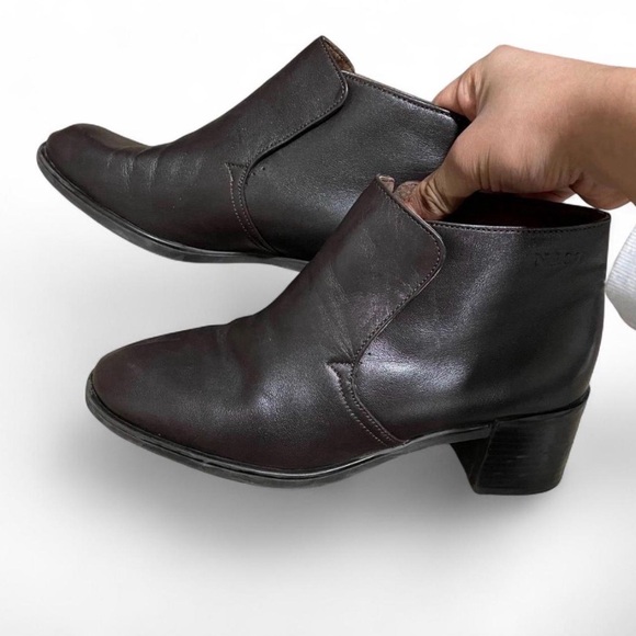 Naot Shoes - Naot Women's Leather Ankle Bootie Comfort Shoes Brown Size 37